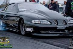 Brian Brown's twin turbo Mustang