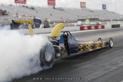 VW Paradise's dragster and Kris Lauffer